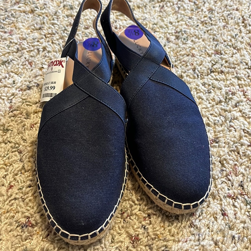 Navy Espadrille by Lucky Brand. 8.5